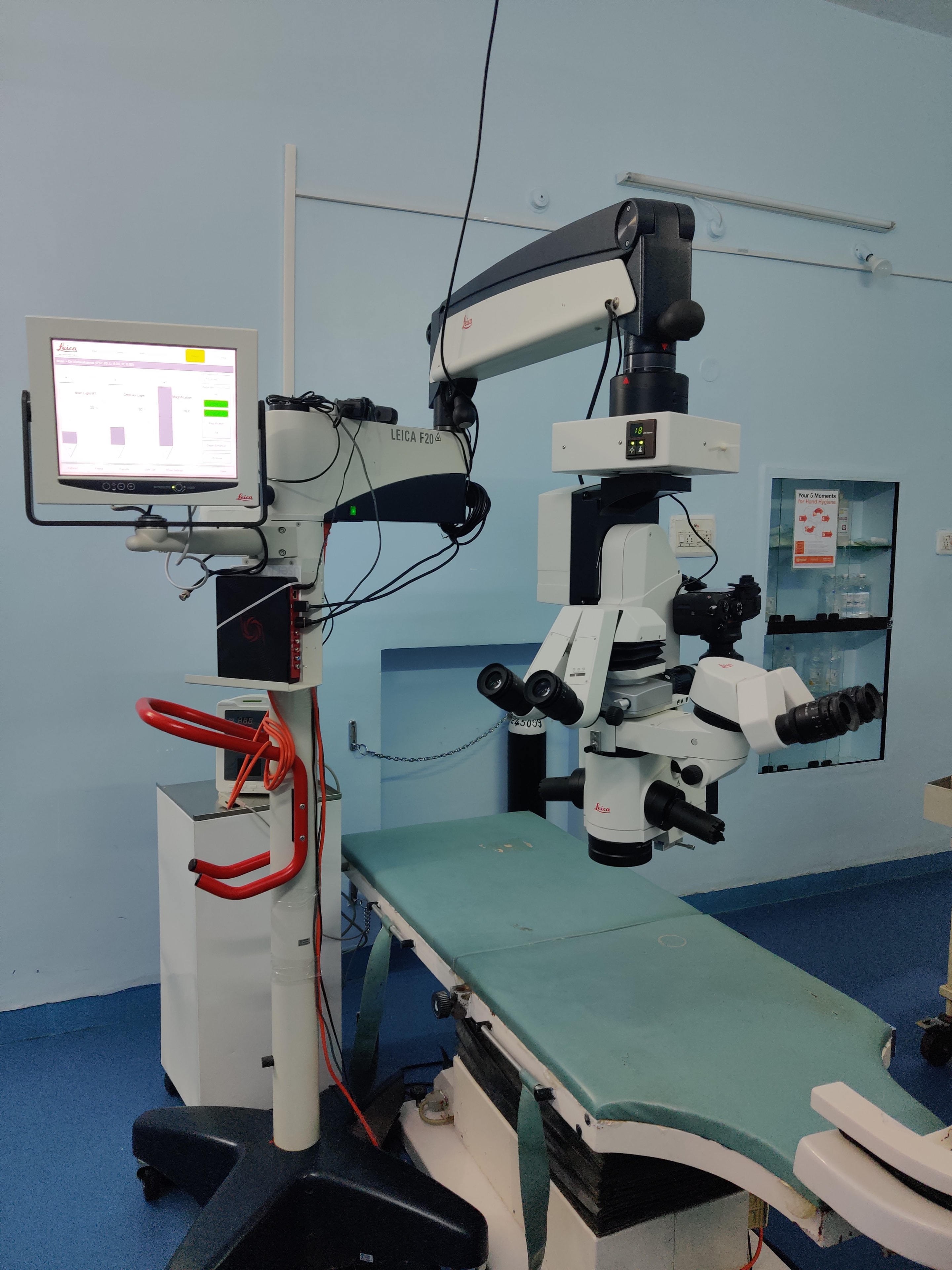 Modern equipment at Vishwakarma Eye Clinic, Nagpur